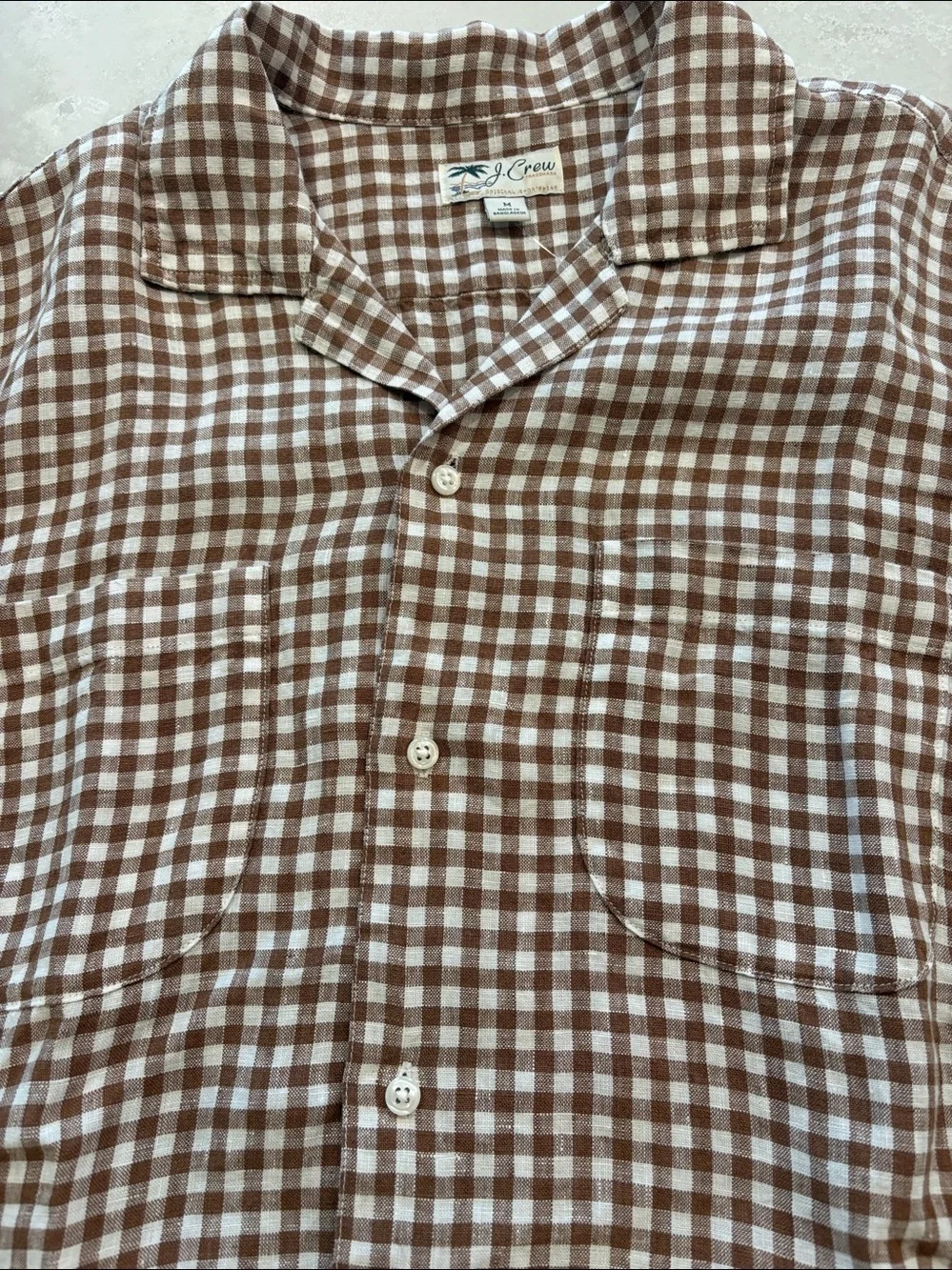 J Crew Linen Shirt